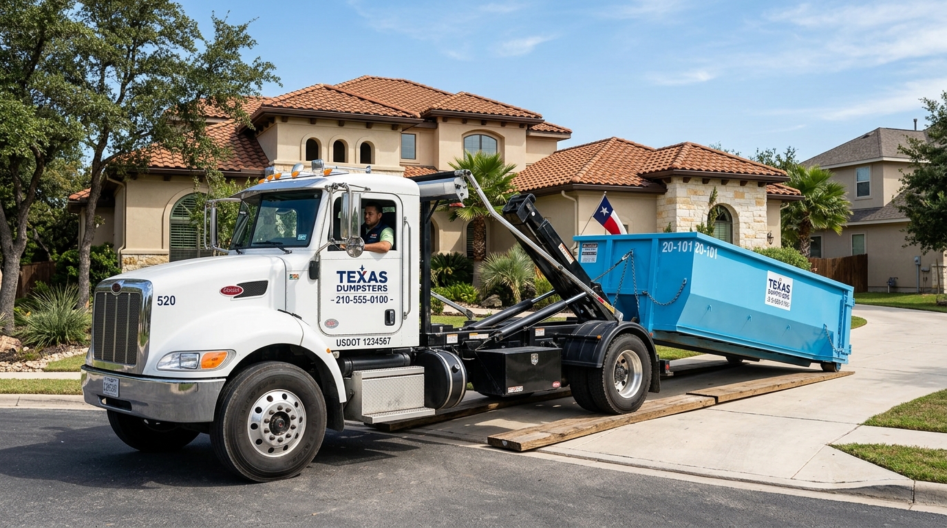 Residential Roll-Off Dumpster Rental